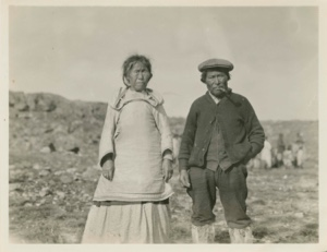 Image: Eskimo [Inuk] and wife
